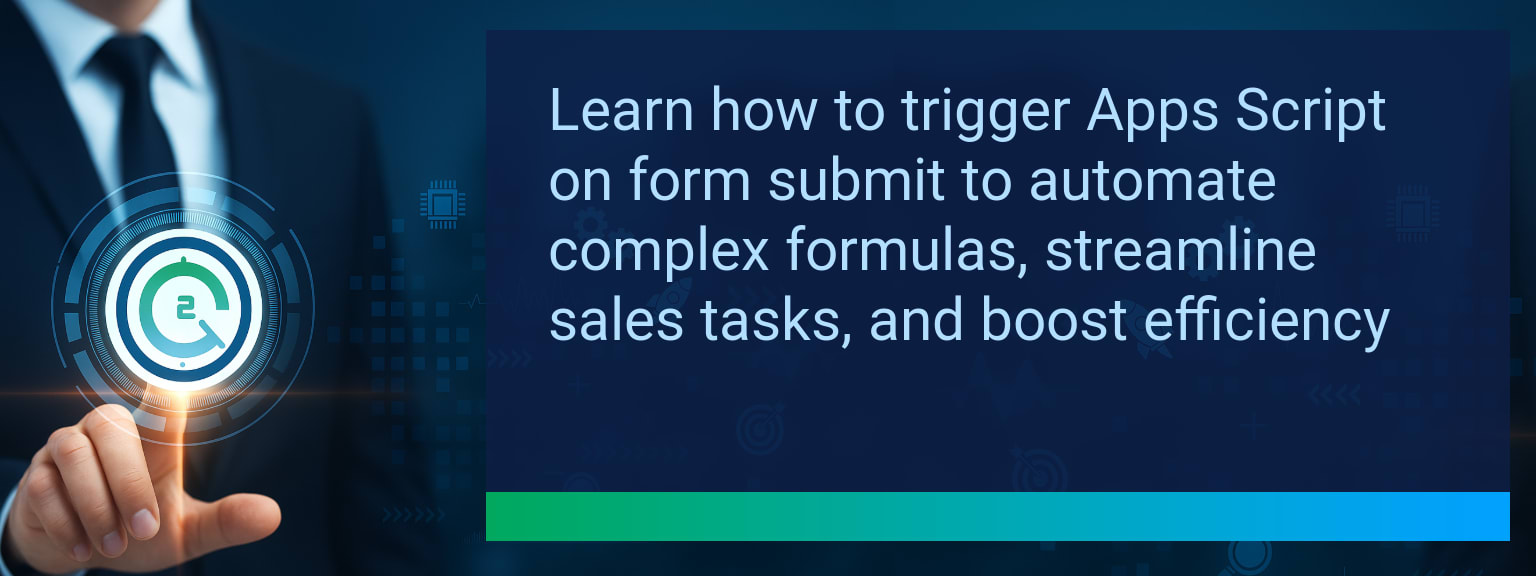 How To Use Apps Script Form Submit For Instant Sales Calculations