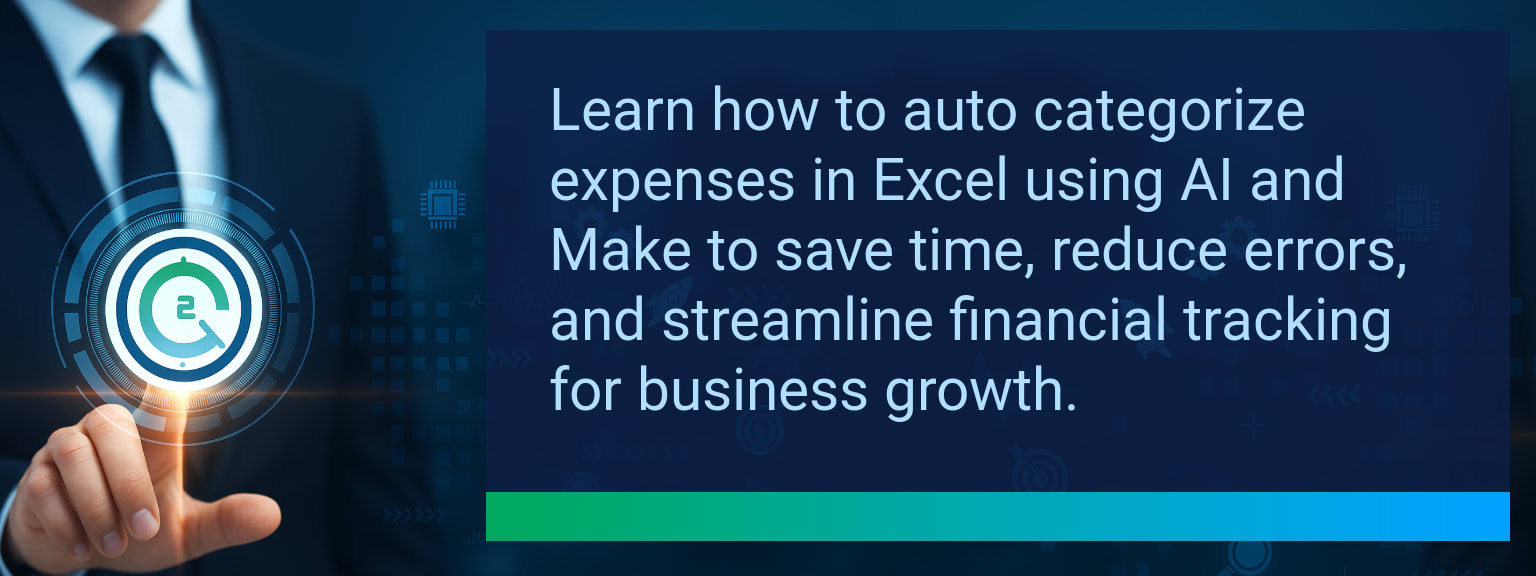How to Auto Categorize Expenses in Excel With AI and Make