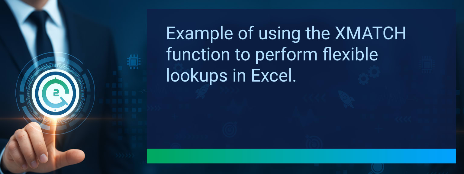Using XMATCH Function for Flexible Search in Excel
