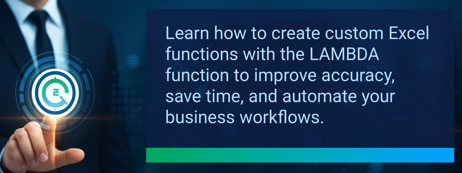 How to Create Custom Excel Functions Using the LAMBDA Function