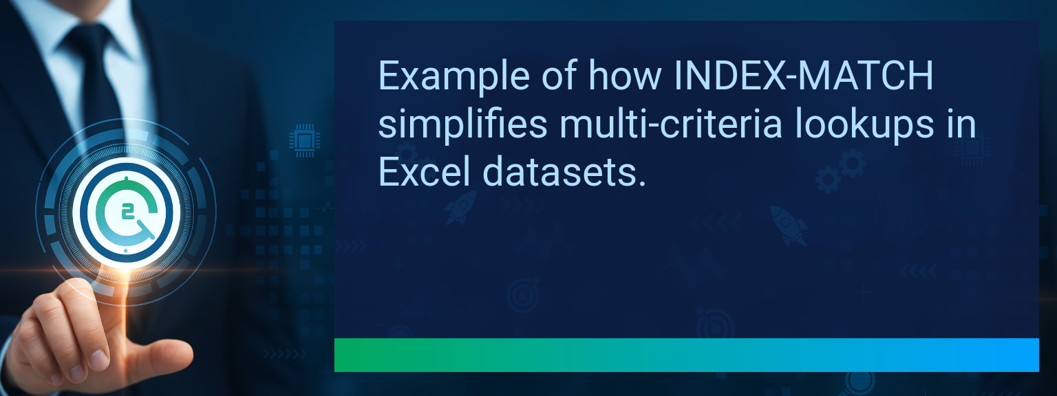 Simplifying Multi-Criteria Lookups with the INDEX-MATCH Combination