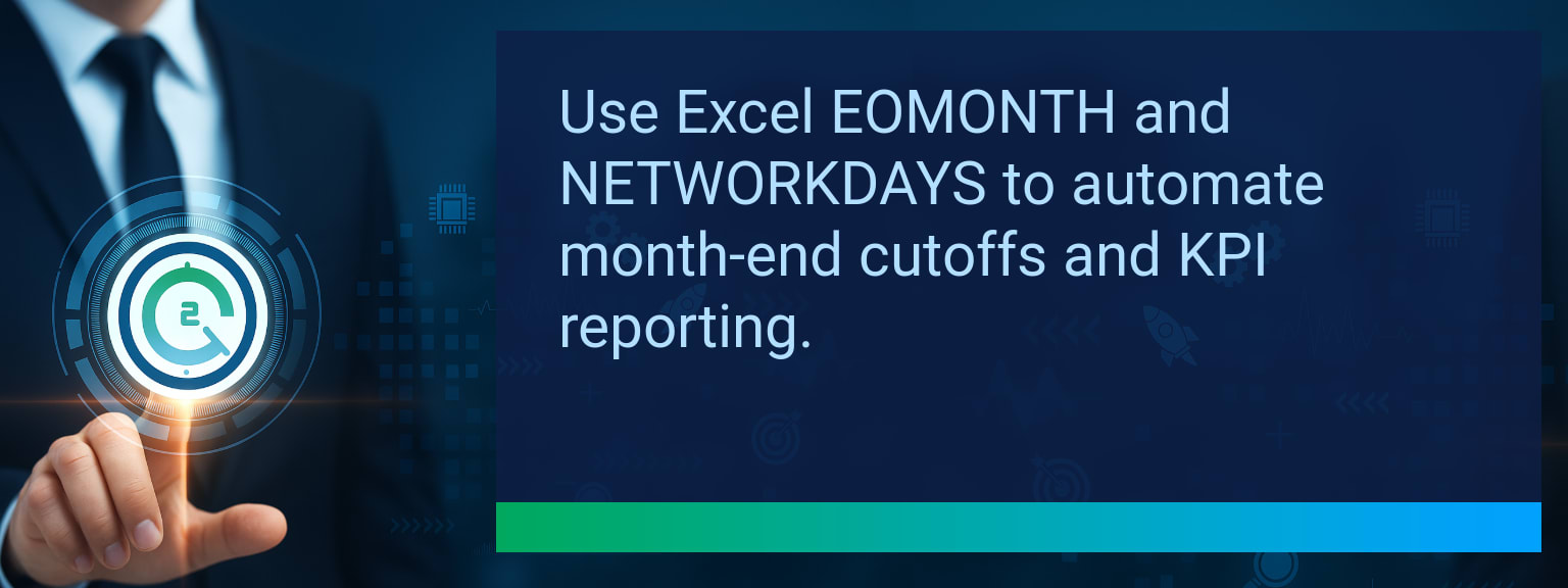 Track KPIs Faster with EOMONTH NETWORKDAYS in Excel